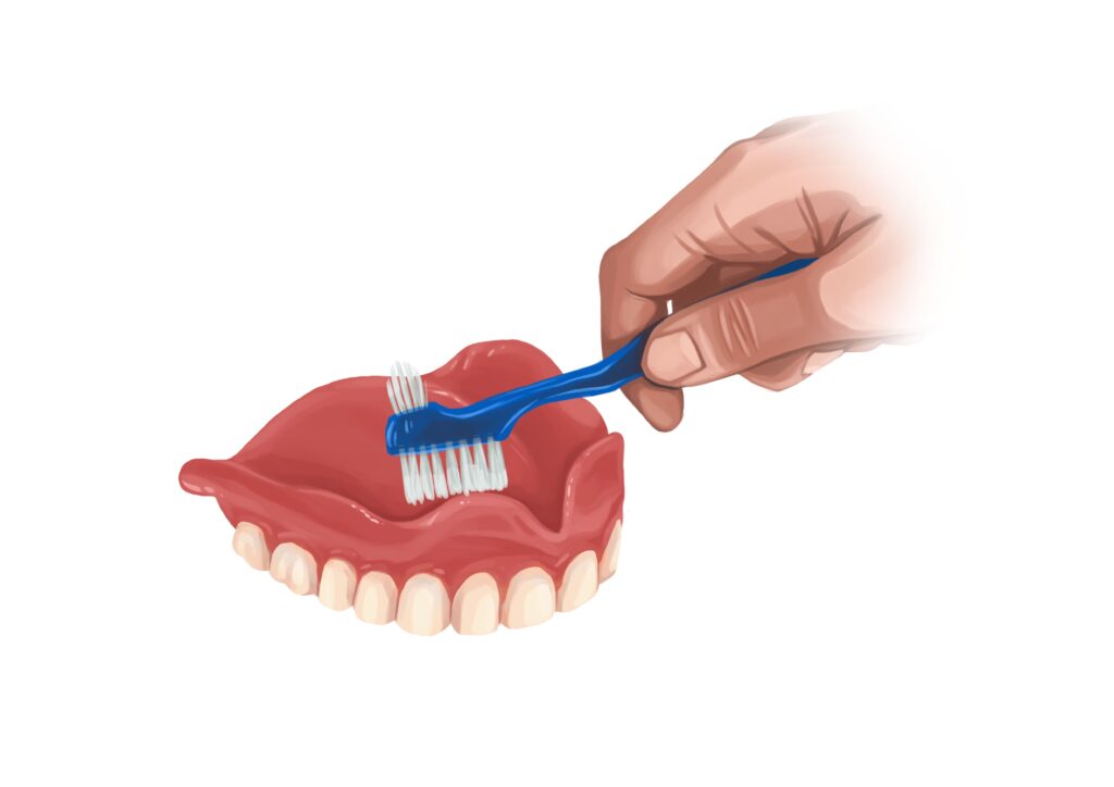 cleaning-denture-with-denture-brush-technical-picture_50729733006_o